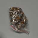 Moxweyeni 50 Pcs 1/4" Mono Guitar Input Jacks Female 1/4" Mono Output Jack Socket for Electric Guitar Bass Replacement Parts, Nickel Plate Contact