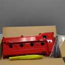 MITZONE Aluminum Engine Valve Cover with Tube & Gasket Compatible with 2001-2015 Toyota Camry Corolla RAV4 Highlander Solara Matrix Scion tC xB 2.4L Replace 11201-28014 11201-28033 (Red(Upgrade Aluminum))