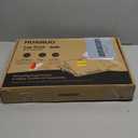 Navaris Laptop Tray - Adjustable Lap Desk for Home Office - Tablet or Keyboard Stand Table with Cushion - Lightweight Drawing Tray for Sofa or Bed - 8 Levels (Black)