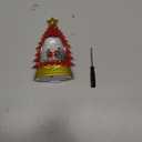 Christmas Snow Globe, Glitter Lighted Mini Christmas Tree Tabletop Decor-Santa Claus