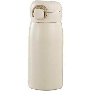 12 oz Mini Water Bottle Small Stainless Steel Thermoses - Insulated Vacuum, Leak Proof, Keeps Drinks Hot/Cold - Ideal for Coffee, beverage, Water - White