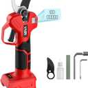 Electric Pruning Shears for Milwaukee M18 Battery, Portable Cordless Pruning Shears with LCD DisplaySK5 Blades, Adjustable Cutting Diameter 0.8-1.2 Inch for Gardening Tree Pruning(NO Battery)