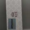 XcE Bathtub Caddy Tray Expandable to 105cm with Bamboo Book Stand and Soap Tray, Natural