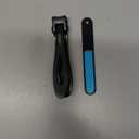 SZQHT Ultra Wide Jaw Opening Nail Clippers Set, Toenail Clippers for Thick Nails, Heavy Duty Nail Cutter, Stainless Steel Toe Nail Clippers for Seniors, Men & Women Manicure,Pedicure,Big(Black)