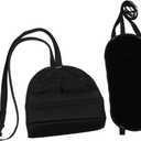 1Pcs Airplane Foot Hammock Comfortable Travel Foot Rest for Airplane Office Relaxing Leg Support for Long Flights Outdoor Use