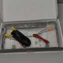 License Plate Backup Camera HD Night Vision Rear View Camera with 8 LEDs 170 Viewing Angle Waterproof Backup Rear Camera for Cars