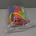 4 Pcs Pogo Stick Foam Pogo Jumper for Kids Foam Pogo Jumper Pogo Stick Toy Fun and Safe Jumping Stick for Teens Adults Outdoor Indoor Sports Gift,Makes Squeaky Sounds and Squeaks with Each Hop