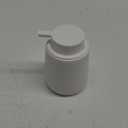 Soap Dispenser Ceramic with Easy-to-Press Pump Hand Lotion Liquid Dispenser for Shampoo Bathroom Kitchen 12 oz White (Liquid-white)
