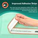 MILDPLUS Disposable Bed Pads with Adhesive Strip 30" x 36" (100 Count), Super Absorbent Incontinence Underpads for Adult, Ultra Thick Leakproof Extra Pee Pads, Pet Training Pad