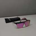 FEISEDY Sunglasses for Women Men, Fashion Mirrored Single Lens, Driving Beach Sunnies UV400 Shades B2996