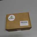 Farmhouse Wooden Letter Block Sign and Boho Tassel Bead Garland Beach Lake House Decor for Bathroom, 2-Pcs Set Blue Bead Garland with Tassels Home Decoration