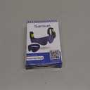 Airplane Head Strap 3D Eye Mask, Travel Pillow Alternative for Long Flight, Travel Essentials 360° Support Sleep Head Hold, Stop Bobblehead, Ultra-Compact Lightweight, Black