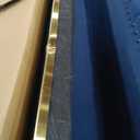 FFH 2 Pieces Velvet Living Room Sets, Modern 2 Seater Loveseat Sofa and 3 Seater Sofa Couch, Navy Blue