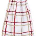 Ritz KitchenWears 100% Cotton Terry Hanging Kitchen Tie Towel, Multi-Check, Biscotti