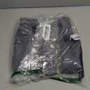 Landau Essentials Unisex Relaxed Fit 1-Pocket V-Neck Scrub Top 7502 Steel Grey Large