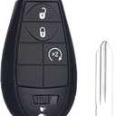 Key Fob Replacement Fits for Dodge Ram 1500 2013-2021 Ram 2500 3500 4500 5500 2013 2014 2015 2016 2017 2018 Ram 1500 Classic 2019-2024 keyless Entry Remote Control GQ4-53T (Black)