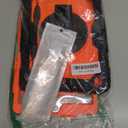 SEYMAC stock Case for iPad 9th/ 8th/ 7th Generation 10.2'', Shockproof with Screen Protector, Pencil Holder [360 Rotating Hand Strap] & Stand, for iPad 10.2 inch 2021-2019 (Brightorange)