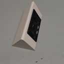 Kogonee Wooden Digital Alarm Clock, 0-100% Dimmer, 2 Alarm Settings, Weekday/Everyday Mode, 9 Mins Snooze, 12/24H, Temperature and Date Display for Office, Travel, Bedroom Alarm Clock (White)