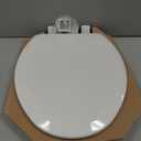 Mayfair NextStep2 Toilet Seat with Built-In Potty Training Seat, Slow-Close, Removable that will Never Loosen, Elongated, White