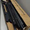 Full Size Bed Frame with Headboard and Footboard,Steel Slats Support-LED Bed Frame with USB Charging Station,Mattress Foundation-Under Bed Storage, No Box Spring Needed,Noise Free,Black