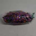 50FT Halloween Decorations Tinsel Garland, Orange Purple Shiny Metallic Tinsel Twist Hanging Streamers Garland with Black Maple Leaf for Halloween Home Tree Stair Indoor Outdoor Party Decor Supplies