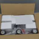 3-Light Bathroom Light Fixtures, 17.23" Black Modern Vanity Lights with Clear Glass Shade, Bathroom Wall Lamp for Mirror Kitchen Living Room Hallway Cabinet Porch