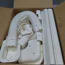 LyPrem 10Ft Mini Split Line Set Cover 3" PVC Line Cover Kit for Mini Split and Central Air Conditioner & Heat Pump(White)