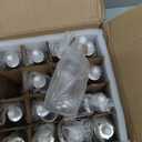 24 Pack 4oz Clear Glass Dropper Bottles, Eye Dropper Bottles with Glass Droppers for Essential Oils, Perfumes(4oz, Gold)