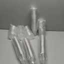 Turbo Bee 600 Pack 9 oz Clear Plastic Cups, Disposable Reusable Tumblers Crystal Clear PET Cups for Wedding, Thanksgiving, Halloween, Christmas Party with lids