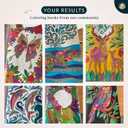 2 x Coloring Books for Adults Relaxation by Mindmellow  Stress Relief Coloring Book for Adults & Teens - Calming Designs to Inspire Creativity and Mindfulness - Coloring Books for Teens (XXL)