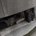 Full Size Metal Platform Bed Frame/Victorian Style Headboard and Footboard/Steel Slat Support/Easy Assembly/No Box Spring Needed/Underbed Storage/Noise Free/Black