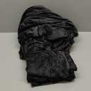 Velvet Plush Sheet Set(Include 1 Fitted Sheet & 2 Pillowcases) Truly Soft Milk Fluff Fitted Sheet with 18'' Deep Pocket-Breathable Anti-Static Luxury Sheet (Black, Queen (U.S. Standard))