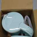 0.5L Small Portable Electric Kettles for Boiling Water, Stainless Steel Travel Kettle, Fast Boil Teapot, Boil-Dry Protection & Auto Shut-Off, Perfect For Traveling Cooking, Coffee, Tea, Eggs(Green)