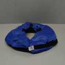 BENCMATE Protective Inflatable Collar for Dogs and Cats - Soft Pet Recovery Collar Does Not Block Vision E-Collar (Large, Blue)