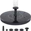 Solar Bird Bath Pond Fountains,6.29 inch,Free Standing Floating Solar Powered Water Pond Fountains for Bird Bath,Garden,Pool,Outdoor