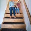 Stair Treads for Wooden Steps 15pcs - 8x30in Carpet Stairs Runner Indoor Non-Slip Stair Mats for Kids Elders and Pets Black