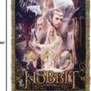 Northwest Lord Of The Rings - The Hobbit Woven Tapestry Throw Blanket, 48" x 60", Last House