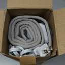 Deepsoon Heating Pad,Electric Heating Pads for Back,Neck,Abdomen,Moist Heating Pad for Shoulder,Knee,Arms,Legs,Dry/Moist Heat & Auto Shut Off,Christmas Gifts for Men and Women,Light Gray,24x12 Inch