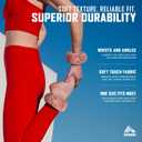 RBX Wrist & Ankle Weights Set (2LB Pair/1LB Each), Adjustable Comfort Fit for Training & Toning