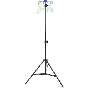 Portable IV Pole Drip Bag Stand Intravenous Foldable Pole Stand,Foldable IV Pole, IV Poles Portable, for Clinic Home Care Travel