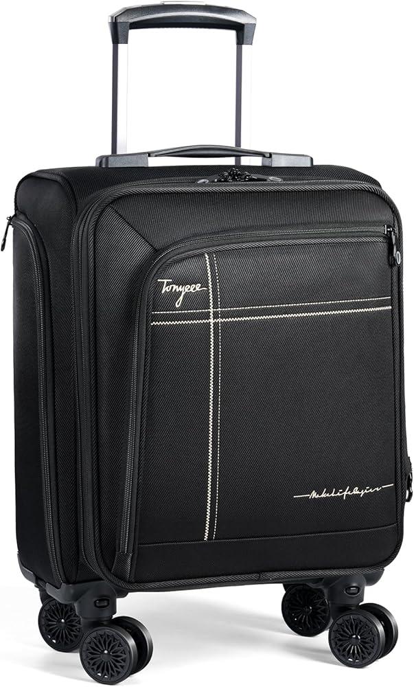 Tonyee Suitcase Black 33/44 sm
