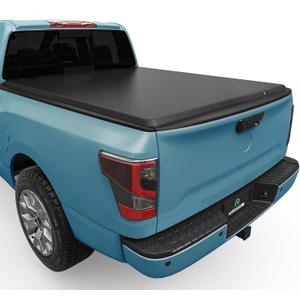 AUTOSAVER88 Soft Roll Up Truck Bed Tonneau Cover Compatible with 2005-2025 Nissan Frontier(NO Mxico) 5ft Bed