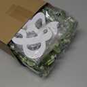 2pcs Large White Mr & Mrs Sign for Wedding Table with 5.91ft Artificial Flowers Garland, Wedding Centerpieces Wooden Bride and Groom Table Decorations for Engagement Decor (Champagne Rose)