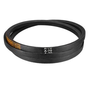 uxcell A70 Drive V-Belts 70" Inner Length 13mm Width 8mm Thick JIS Standard A-Section Rubber Drive Transmission Belt