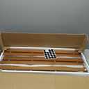 Gashell Wire Shelf Covers, Bamboo Wire Rack Covers for Pantry, Closet (5pcs, 30" W x 12" D)