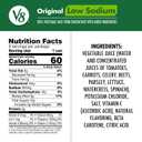 V8 Low Sodium Original 100% Vegetable Juice, Vegetable Blend with Tomato Juice, 11.5 FL OZ Can (Pack of 24) (EXP 07/10/27)