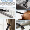 Replacement Accessories for Shark Cordless Vacuum IX141, IZ462H, IZ483H, IZ363HT, IZ361H, IZ163H, IZ362HD. Horsehair Brush, Dust Brush, Extension Hose, Crevice Tool, Dryer. D-Shaped Connector.