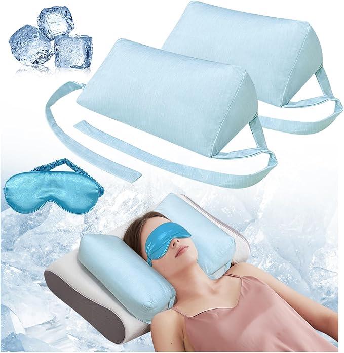 Back Sleeper Beauty Pillow for Anti Aging Wrinkle Prevention Face Up Head Positioning Back Sleep Training Pillow Head Stabilizer Facial Eye Surgery Pillow Supports for Sleeping Upright