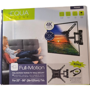 Equa Mount Full Motion 22-50" Tv Wall Mount