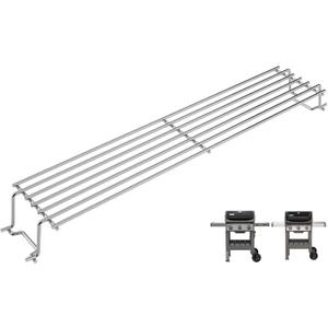 67027 Raised Warming Rack for Weber GS4 Spirit 2 Grill Parts GS4 Spirit II E310 E320 S310 S320 (2017 & Newer), Replacement Parts for Weber Spirit II 3 Burner Grills Accessories, Stainless Steel